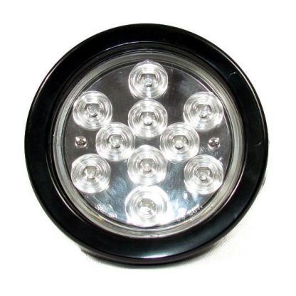 4" Round 10 Led lights - Clear - Amber | F235166 - Image 2