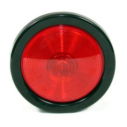4" Round Incandescent Light 12V Kit - Red | F235105 - Image 2