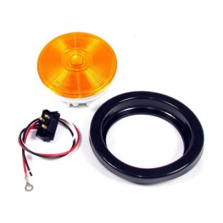 4" Round Incandescent Light 12V Kit - Amber | F235115