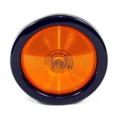 4" Round Incandescent Light 12V Kit - Amber | F235115 - Image 2