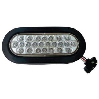 6" Oval Marker Light 24 Led Kit - Clear - Amber | F235184