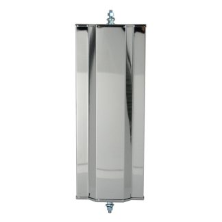 Fortpro 6 1/2" x 16" Stainless Steel West Coast Economy Mirror Head | F245679