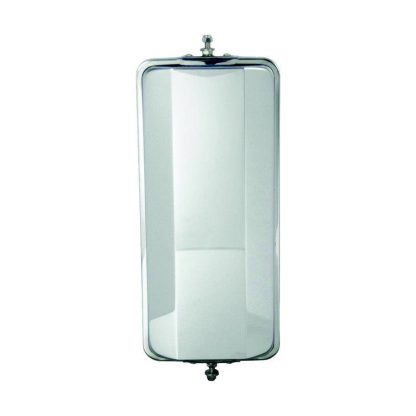 Fortpro 7" x 16" Stainless Steel West Coast Mirror Head | F245678 - Image 4