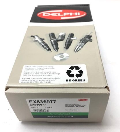 EX636977 DETROIT DIESEL SERIES 60 INJECTOR DELPHI REMAN R5236977 (No Core Needed) - Image 2