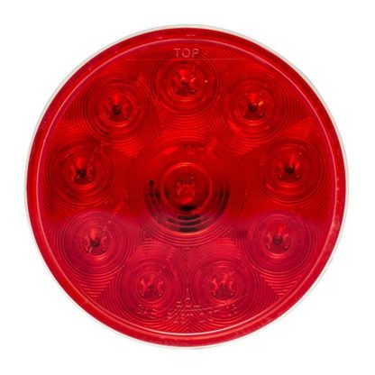 4” Round Red Light - 10 LED