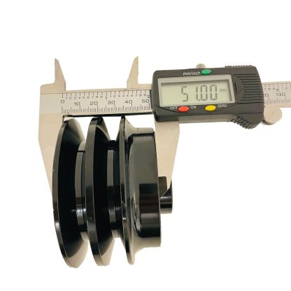 Fortpro F235389 Pulley 3 1/2 inches (89 mm) OD Double V Groove Replacement for Kenworth, Mack, Peterbilt Trucks with Cummins 6 Cyl. Diesel Engine - Image 3