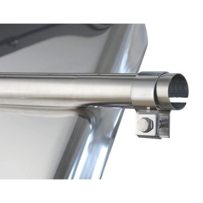 Fortpro 24" x 24" Quarter Fenders Pair Set - Heavy Duty Stainless Steel For Freightliner, Kenworth, Mack & Volvo | F245690 - Image 2