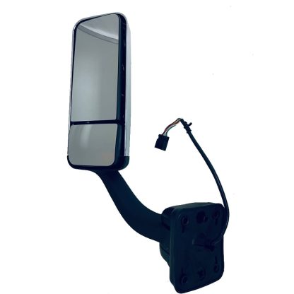 Fortpro Power Heated Door Mirror Replacement for Freightliner Cascadia 2008-2016 (Chrome) Driver Side | F245681 - Image 2