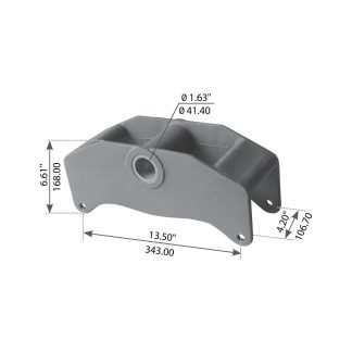 Fortpro Equalizer Compatible with Kenworth 4" Spring Glide Ride Tandem Series Trucks Replaces K034-058, K304-144 | F327319