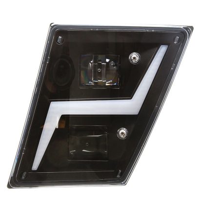 Fortpro Black Fog LED Lights Compatible with Volvo VNL - Driver Side | F236827 - Image 4