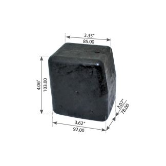 Fortpro Load Pad Compatible with Kenworth Rear Glide Ride Tandem Series Trucks Replaces K174-527, K174-744 | F327328