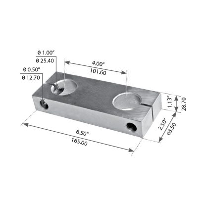 Fortpro Side Bar Compatible with International-Navistar Front Suspension 9200/9400 Conventional 9600/9700 Cab Over Series Trucks Replaces 546036C1 | F306924