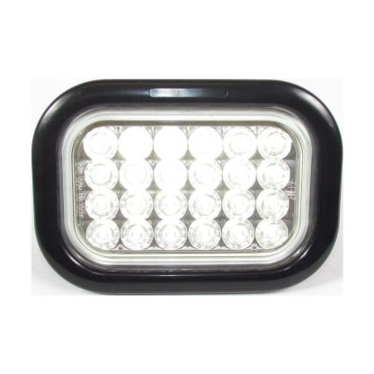 Back Up Clear Rectangular 24 Led Sealed Kit - Image 4