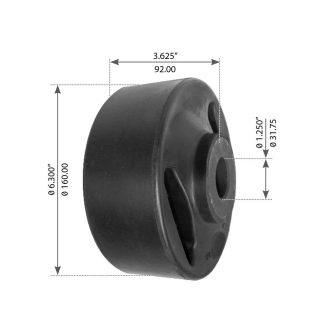 Beam End Bushing For Hendrickson - (D22845)