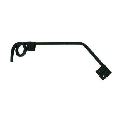 Fortpro Black Angled Spring Steel Mud Flap Hanger - 1 Coil Pair | F247592 - Image 2