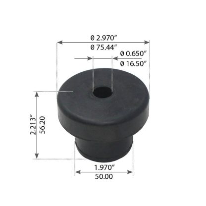 Fortpro Cabin Mount Compatible with International-Navistar 4000, Compatible with 5000 Series Trucks Replaces 753997C93 | F306927