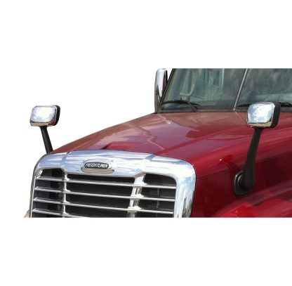 Fortpro Chrome Hood Mirror Replacement for Freightliner Cascadia 2008-2016 - Driver Side | F245688 - Image 2