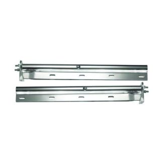 Fortpro 28" Straight Chrome Steel Mud Flap Hanger | F247585