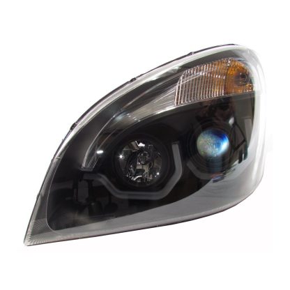 Fortpro Freightliner Cascadia Black Housing Headlight - Driver Side | F236811