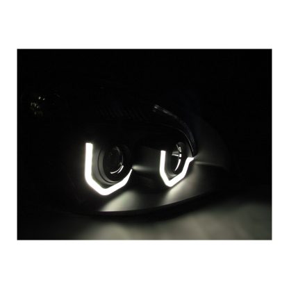 Fortpro Black Housing Headlight For Freightliner Cascadia  - Passenger Side | F236812 - Image 3