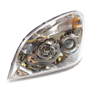 Fortpro Chrome Housing Headlight For Freightliner Cascadia - Driver Side | F236809