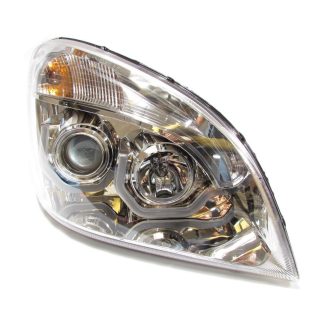 Fortpro Chrome Housing Headlight For Freightliner Cascadia  - Passenger Side | F236810