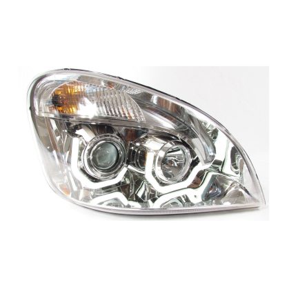 Fortpro Chrome Housing Headlight For Freightliner Cascadia  - Passenger Side | F236810 - Image 3