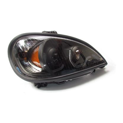 Fortpro Black Housing Projector Headlight with LED Light Bar For Freightliner Columbia - Passenger Side | F236804 - Image 3