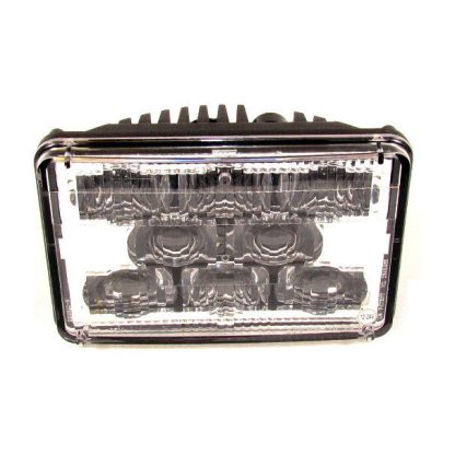 Fortpro 4" x 6" - 8 LEDs High Beam Headlight For Freightliner