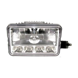 Fortpro 4" x 6" LED High & Low Beam Headlight For  Freightliner