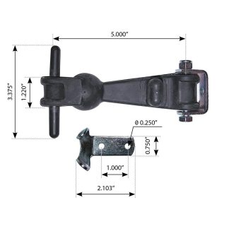 Hood Latch Assembly For Peterbilt - (2900215)