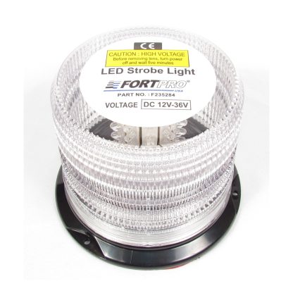 Fortpro 4.6" Clear 60 LED Strobe Cab Light | F235284 - Image 4