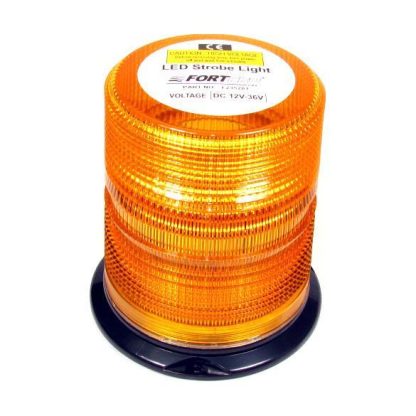 Fortpro 6" Amber 60 LED Strobe Cab Light | F235281 - Image 2