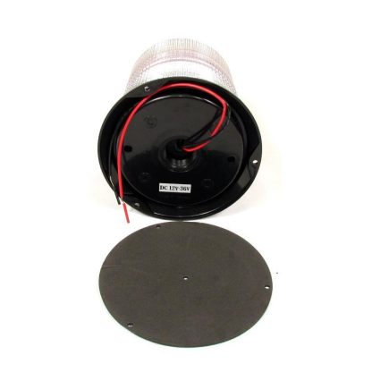 Fortpro 6" Clear 60 LED Strobe Cab Light | F235283 - Image 3