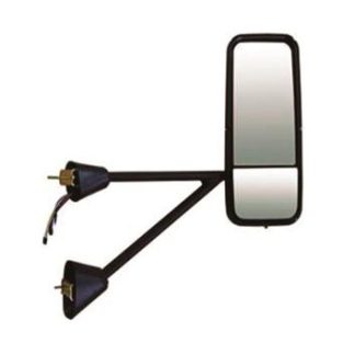 Fortpro Heated Door Mirror Replacement for Kenworth T660/T600/T800 (Chrome) Passenger Side | F247533