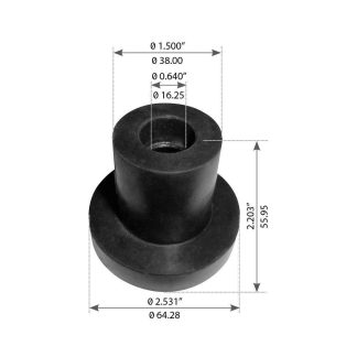 Fortpro Radiator Mount Compatible with Kenworth T800 Series Trucks Replaces K066-177, M500-70NR | F327376