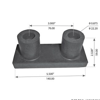 Fortpro Motor Mount Compatible with Kenworth W900A Series Trucks Replaces K066-247, M506-70NR | F327378
