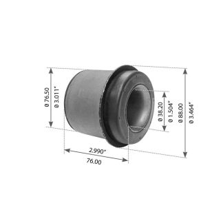 Fortpro Motor Mount Compatible with Volvo VN, VNL- USA Series Trucks Replacement for 8075202, 8077380 | F339424