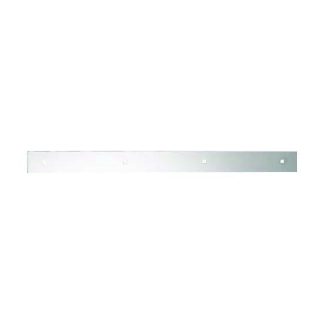 Fortpro 2" X 24" Mud Flap Chrome Top Plate With Bolt Thru Studs | F247597