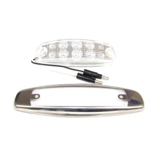 Oval Marker Light 10 Led - Clear - Red | F235137