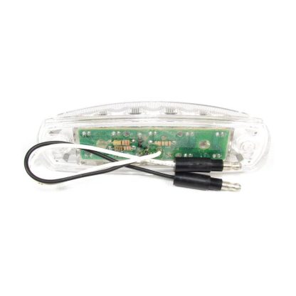 Oval Marker Light 10 Led - Clear - Red | F235137 - Image 2