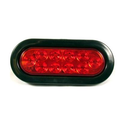 Oval Marker Light 10 Led Kit - Colored - Red | F235180 - Image 2