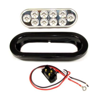 Oval Marker Light 10 Led Kit - Clear - Amber | F235196