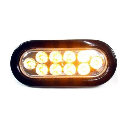 Oval Marker Light 10 Led Kit - Clear - Amber | F235196 - Image 3
