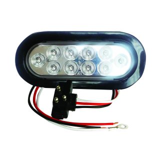 Oval Marker Light 10 Led Kit - Clear - White | F235198