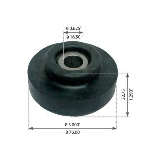 Fortpro Radiator Mount Compatible with Freightliner Trucks Replaces 633903405, J71651 | F327382