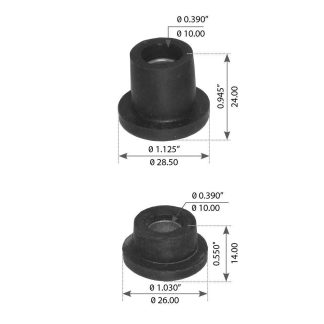 Fortpro Radiator Mount Kit Compatible with Kenworth Trucks Replaces M200-70EP | F327383