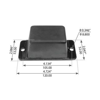 Fortpro Rebound Pad Replacement for Hendrickson 49395000 | F184279