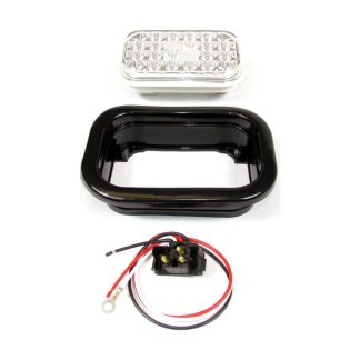 Rectangular Stop/Tail/Turn 24 Led Light Sealed Kit - Clear - Amber | F235289