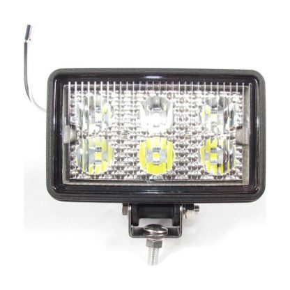 Fortpro Rectangular 6 Leds Waterproof High Power Lights | F235301 - Image 3